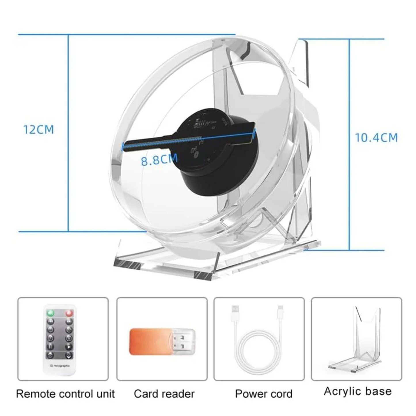 HoloBeam™ Mini – 3D Hologram Fan